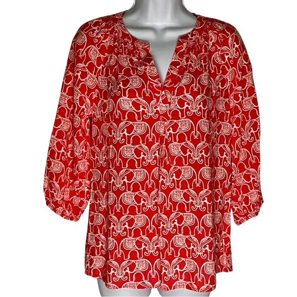 Crown & Ivy Elephant Tunic - Picture 1 of 4